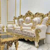 مبل استیل سلطنتی ویانا چهارقاب|مبلمان خانگی و میز عسلی|تهران, یافت آباد جنوبی|دیوار