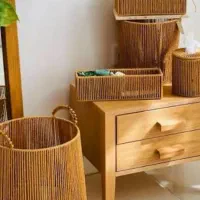 دکوری منزل، دست‌ساز ،هدیه خاص، ست رافیا مکرومه