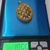 طلا بدون اجرت. پلاک طلا .فقط ۱۵۰ بالای تابلو