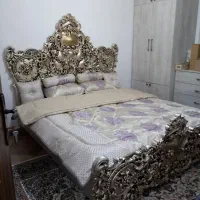 سرویس خواب تمام چوب راش مدل سناتور