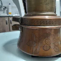 هاونگ برنجی قابلمه مس