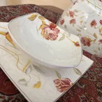 سرویس چینی و کریستال ایرنا|ظروف سرو و پذیرایی|تهران, چوب تراش|دیوار
