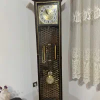 ساعت ایستاده چوبی سالم