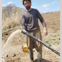 کندن چاه سلیمان ئاواره