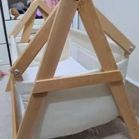 گهواره چوبی شیک|تخت و صندلی بچه|مشهد, فاطمیه|دیوار