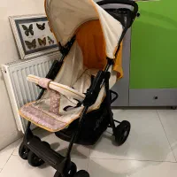 کالسکه مبله آلمانی محکم وتاپ تاشو مسافرتی