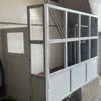 درب و پنجره دوجداره آلومینیوم ویو پی وی سی. ۱۲ماهه|خدمات پیشه و مهارت|یزد, |دیوار