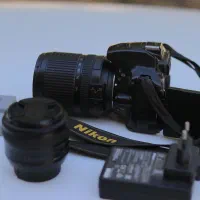 دوربین نیکون d5300همراه دو لنز مجزا|دوربین عکاسی و فیلمبرداری|بندرعباس, |دیوار