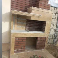 اجرای آبنما.شومینه.باربیکیواجرای آجر چسبی  بندکشی