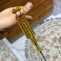 تسبیح سندلوس چرتکه ای زیتونی استاد یعقوب ادب