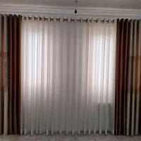 تعدادی پرده|پرده، رانر، رومیزی|رشت, گلباغ نماز|دیوار