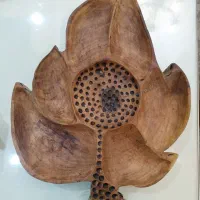 ظرف چوبی دست‌ساز