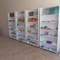 قفسه فروشگاهی چوبی