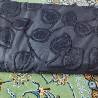 پارچه مشکی نگین دار