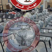 صندلی دانشجویی/محصلی صدفی/دسته دار آموزشگاه (طوسی)|صندلی و نیمکت|رباط‌کریم, |دیوار