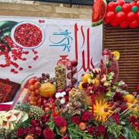 دیزاین وگل ارایی نامزدی و بله برون وشب یلدا