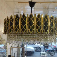 دنیای برنز و لوستر الماس|لوستر و چراغ آویز|کوهدشت, |دیوار