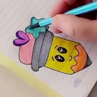 نقاشی دفتر مشق