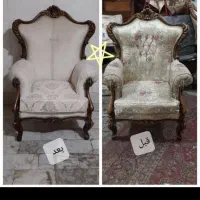 تعمیرات و تعویض پارچه مبل ،نهار خوری و...