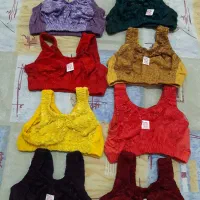 سوتین هندی گل مخملی اصل