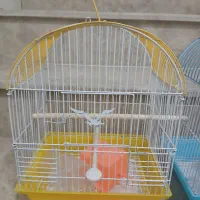 قفس پرنده بسیار نو و تمیز