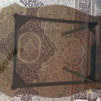 میز صفحه شیشه ای