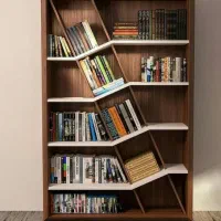 فروش ویژه انواع کتابخانه بدون پیش پرداخت|کتابخانه، شلف، قفسه‌های دیواری|سمنان, |دیوار