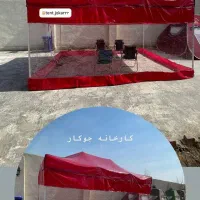 سایبان چارپایه الاچیق تاشو برزنت دوزی