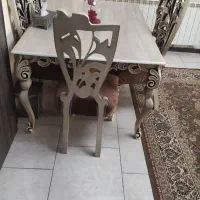 مبل 7 نفره و میز ناهار خوری 6نفره|مبلمان خانگی و میز عسلی|کرج, شاهین‌ویلا|دیوار