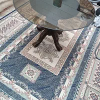 شیشه میز گرد  اندازه ۸۰سانت جنس شیشه ضخیم