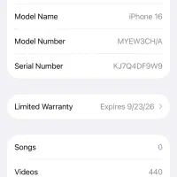 آیفون ۱۶ نرمال|موبایل|مشهد, شهرک رازی (شهرک غرب)|دیوار