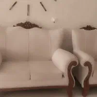 مبل سلطنتی به همراه جلو مبلی