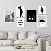 تابلو مینیمال کاردست