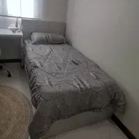تخت یک نفره با تشک