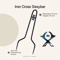 سیسی بار و تکیه گاه هارلی C2 بندا اونجر QJ آکوییلا|قطعات یدکی و لوازم جانبی|تهران, گمرک|دیوار