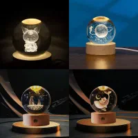 گوی کریستالی چراغ خواب