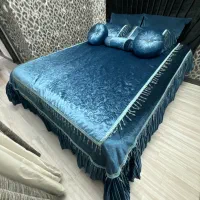 رو تختی مخمل ترک نانو