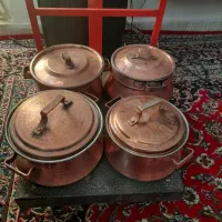 فروش قابلمه مسی 4عدد