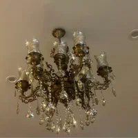 لوستر برنز۱۲شاخه