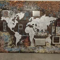 تابلو برجسته ۷۰×۱۰۰