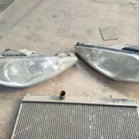 چراغ جلو و رادیات 206