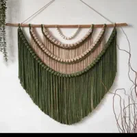 دیوارکوب،شلف،آویزگل،مکرومه،پرده|صنایع دستی و سایر لوازم تزئینی|کرج, گلشهر|دیوار