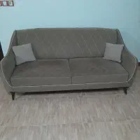 مبل ۷ نفره پارچه‌ای با جلو مبلی