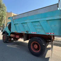 بنز کمپرس تک|خودرو سنگین|بم, |دیوار