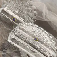 جای دستمال کاغذی رومیزی کریستال مارک بوهیما