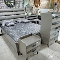 سرویس خواب پرنس طوسی زرین کالا|تخت و سرویس خواب|یاسوج, |دیوار