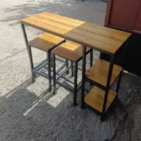 ساخت میزتحریر ،کنفرانس ،کافی بار ، پایه میز فلزی