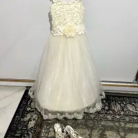 لباس عروس دخترانه و صندل