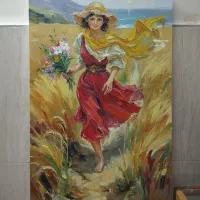 تابلو نقاشی چهره