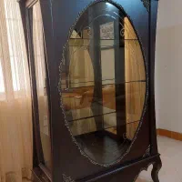 گنجه تمام چوب مدرن|بوفه، ویترین، کنسول|نیشابور, شهرک فرهنگیان|دیوار